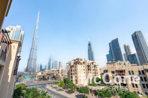 Downtown 2BR with Iconic Burj Khalifa Views